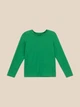 Лонгслів однотонний для хлопчика LAWA BBC02316-1 104 см Зелений shop (2000999657122) - зображення 1