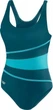 Купальник слитный для женщин Aqua Speed STELLA LADY 62611 зеленый Женский 40 - изображение 1