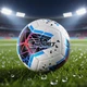 Мяч футбольный TK Sport №5 420 грамм Black/Blue/White (C44442/3) - изображение 3