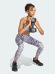 Спортивні легінси для бігу високі жіночі Adidas Opt Ess Aop 7/8 KA6348 XS Ice Purple - зображення 3