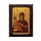 Греческая икона Пресвятой Богородицы Троеручица 17 × 23 см - изображение 3