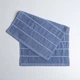 Махровий кухонний рушник зі смужками 30х50 см 400г/м2 GM Textile (Синій) - зображення 1