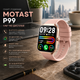Смартчасы SmartWatch Motast P99 Black, Amazon, Германия - изображение 1