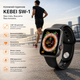 Розумний годинник Kebei SW-1: 1.88" HD-дисплей, Bluetooth-дзвінки, пульсометр, IP68, фітнес-трекер для Android/iOS - зображення 1