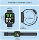 Смарт-часы Ddidbi P114 Black, Bluetooth 5.3, звонки, 1.85", IP68, пульс, SpO₂, 120+ спортивных режимов - изображение 4