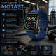 Смарт-часы Motast 1.69" с пульсометром, SpO2 и 24 спорт-режимами, водонепроницаемость IP68, фитнес-трекер для iOS и Android - изображение 1