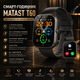 Смарт-годинник Matast T60 1.91" Black IP68 з Bluetooth-дзвінками: розумний годинник, 100+ спортивних режимов, унісекс - зображення 2