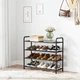 Полиця для взуття Shoe Rack 67 х 23 х 64 см 4 полиці на 12 пар (04 SR) - зображення 2