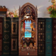 Дерев'яний 3D пазл Book Nook-нічник у стилі фільмів "Гаррі Поттер" - зображення 2