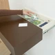 Полиця настінна Fedor'Kov A14 з прихованим відділенням та RFID замком, МДФ фарбований, 90×30×12,5 см, Сепія коричневий - зображення 4