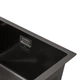 Кухонна мийка Kroner KRP Schwarze - SET7546ARTHM PVD (3.0/0.8 мм) - изображение 11
