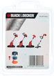Косильна головка BLACK+DECKER A6481 (1.5 мм) Змінна котушка Reflex для тримерів Шпулька для GL301/GL560 (44227) - зображення 6