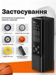 Насос автомобільний акумуляторний автонасос для коліс автомобіля машини авто мотоцикла велосипеда 120w 7500mAh однопоршневий портативний компресор павербанк для підкачки шин від прикурювача + фібра в комплекті - зображення 3