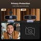 Вебкамера UGREEN 4K 8 Мп з мікрофонами, автофокус PDAF, USB-A/Type-C, для Zoom - зображення 2