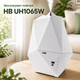 Ультразвуковой увлажнитель воздуха HB UH1065W для дома и офиса, прибор с резервуаром 4 л, электронным гигростатом, LED-дисплеем, таймером 1–9 часов, режимом «СОН», керамическим картриджем, белый - изображение 1