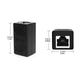 RJ45 джойнер коннектор Ethernet соединитель мама-мама Cat7 Cat6 Cat5e Black (500439) - изображение 3