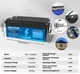 Аккумулятор Lifepo4 200 Ач 12.8 В Литий-железо-фосфат MFUZOP 12V 200 Ah 2560Wh 200A BMS синий - изображение 4