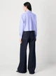 Рубашка хлопковая женская Tommy Hilfiger 34182433 XL Сиреневая (1160472422) - изображение 5