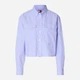 Рубашка хлопковая женская Tommy Hilfiger 34182433 XL Сиреневая (1160472422) - изображение 8