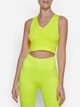 Спортивный топ для фитнеса женский Calvin Klein 945033191 XL Салатовый (1160515190) - изображение 1