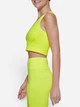 Спортивный топ для фитнеса женский Calvin Klein 945033191 XL Салатовый (1160515190) - изображение 3