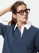 Поло женское UNIQLO 520582805 XL Синее (1159863272) - изображение 2
