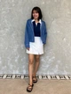 Поло женское UNIQLO 520582805 XL Синее (1159863272) - изображение 4