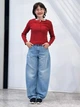 Лонгслив длинный женский Uniqlo 987324447 L Красный (1160532000) - изображение 7