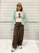 Толстовка женская Uniqlo 640271525 L Зеленая (1160533565) - изображение 9