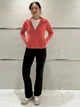 Спортивная кофта женская UNIQLO 580133697 2XL Оранжевая (1160156903) - изображение 6
