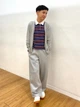 Поло женское UNIQLO 465486541 M Коричневое/Синее (1159863346) - изображение 5