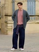 Поло женское UNIQLO 465486541 M Коричневое/Синее (1159863346) - изображение 16
