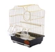 Клітка для малих птахів, розміри 30 х 23 х 39 см, колір "золото", GOLDEN CAGE A112 GOLD - изображение 1