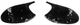 Крышки зеркал DPT M-Look 2 шт. с защелками для BMW 3 серия E90/E91 2005-2011 гг - изображение 4