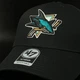 Черная кепка 47 brand NHL San Jose Sharks Branson H-BRANS22CTP-BK - изображение 3