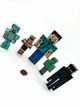 Набір фігурок Minecraft 5 героїв, 4 блока, 3 аксесуари Модельки Майнкрафт Стів (6490) - зображення 5