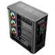 Корпус Modecom VOLCANO AQ200 ARGB MIDI FRONT LCD, 4x120mm fans BLACK без БП ATX - изображение 3