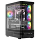 Корпус Modecom VOLCANO AQ200 ARGB MIDI FRONT LCD, 4x120mm fans BLACK без БП ATX - изображение 5