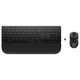 Комплект беспроводной HP 580C мышка и клавиатура Multi-Device Dual-Mode с подставкой, черный - изображение 1