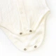 Боди Dexter`s-рубашка для мальчика с бабочкой collar bow из рибаны 74 см молочный - изображение 5