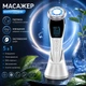 Багатофункціональний масажер для обличчя Hot and Cold Extraction Device з гарячим і холодним режимами, EMS мікрострумом та світлотерапією Colorume D818 - зображення 1