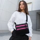 Сумка Cordura 1757 black через плече патч-панель - зображення 2