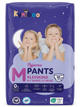 Ночные подгузники-трусики Kuniboo M (17-30 кг) 10 шт - изображение 1