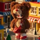 Коллекционная игрушка POP TOP Rebel Bear серии Find A Bag - Кул бой - изображение 5