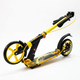 Самокат двоколісний складаний з колесами 200 мм і дисковим гальмом Scooter Prime 1364 Yellow-Black - зображення 5