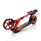 Самокат двухколесный складной с колесами 200мм и дисковым тормозом Scooter Prime 1364 Red-Black - изображение 6