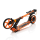 Самокат двухколесный складной с колесами 200мм и дисковым тормозом Scooter Prime 1364 Orange-Black - зображення 7
