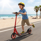 Самокат двухколесный складной с колесами 200мм и дисковым тормозом Scooter Prime 1364 Red-Black - изображение 9