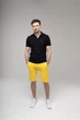 Шорты Pierre Cardin в желтом цвете - размер 34(4007/2107/34770) - изображение 3