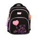 Школьный рюкзак Yes Pink Bear LED 38x30x15 см 17.1 л черный (550499) - изображение 2